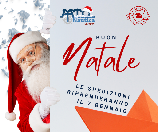 Le spedizioni riprenderanno dopo il 7 gennaio - Buone Feste!