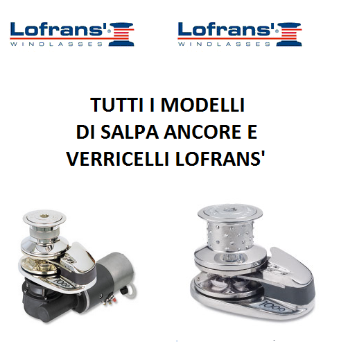 Motori Elettrici per Verricelli Salpa Ancora Lofrans' - Accessori e Ricambi  Per Verricelli Salpa Ancore Lofrans' - MTO Nautica Store