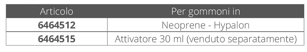 Adesivo per neoprene gr.500 - Colle e Kit di Riparazione - MTO Nautica Store