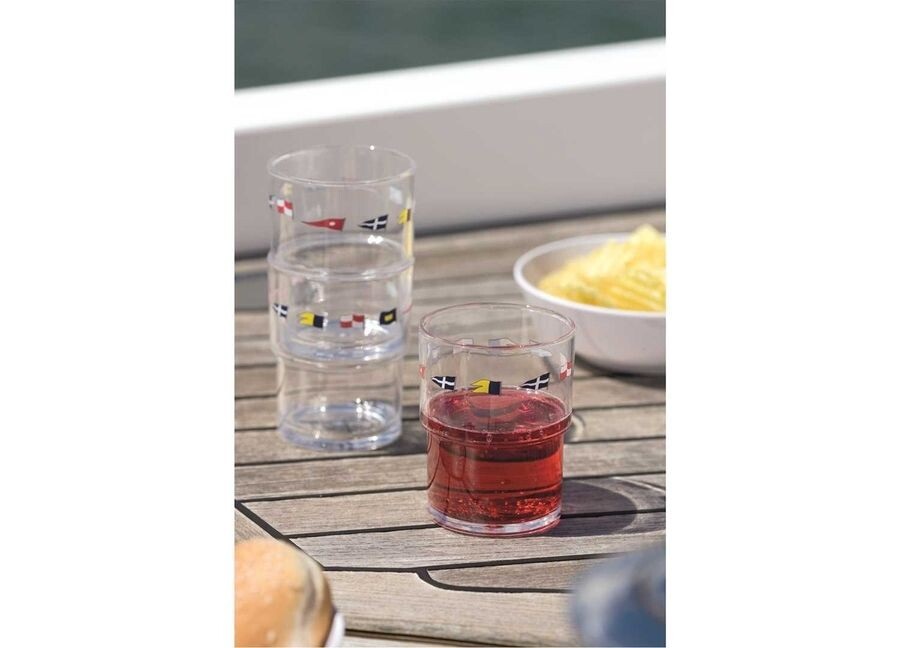 Set champagne aperitivo con porta calici Marine Business