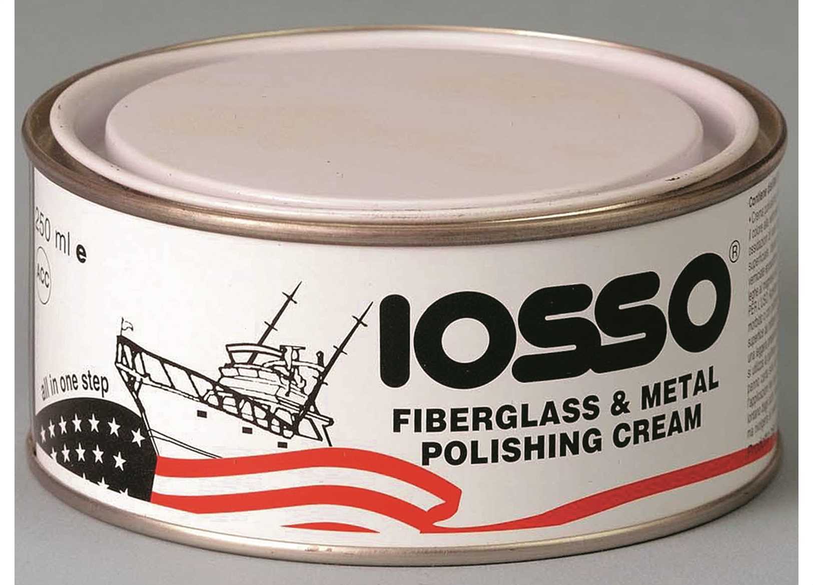 Crema Lucidante Iosso Fiberglass & Metal Restorer - Olii e Lubrificanti -  MTO Nautica Store