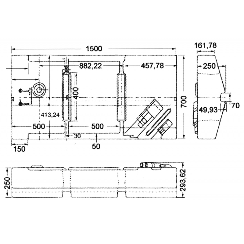 Serbatoio carburante lt.191 - Serbatoi Carburante Grande Portata - MTO  Nautica Store