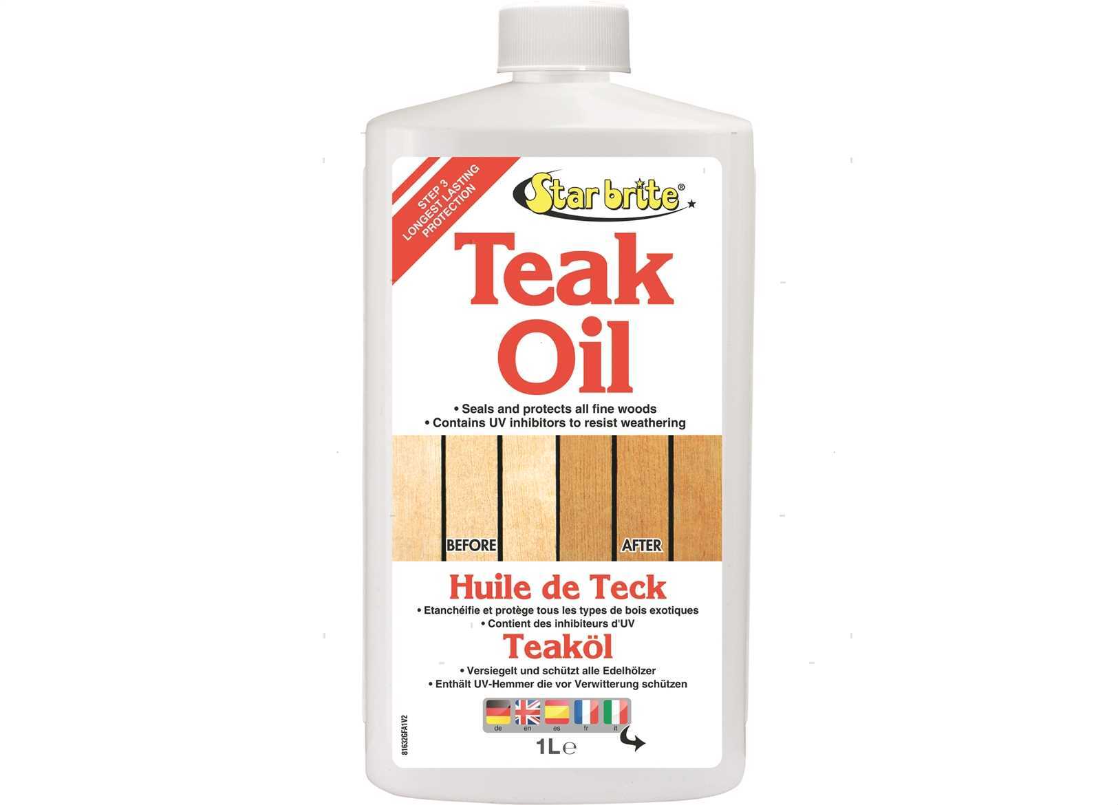 TEAK OIL 1L