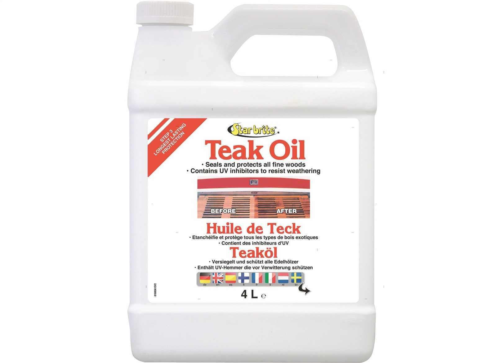 TEAK OIL 1L