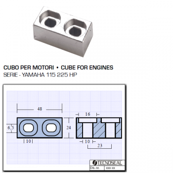 Cubo per Motori Yamaha 115 225 HP