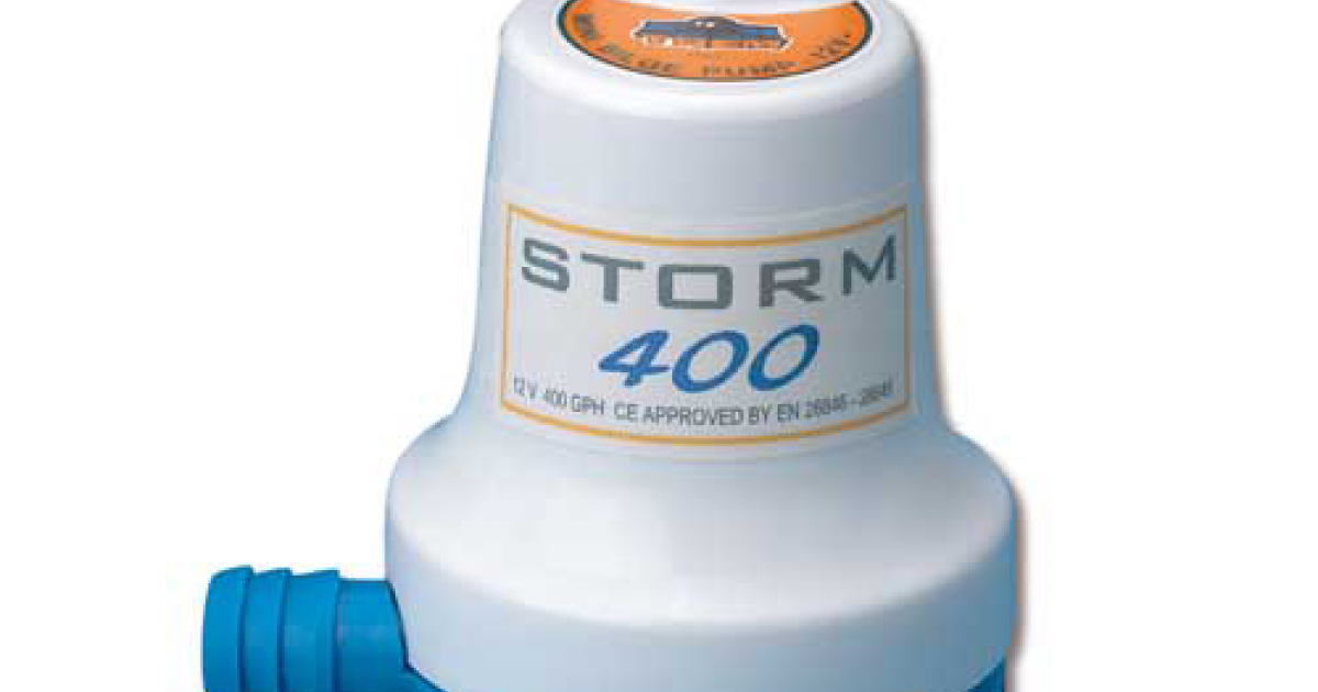 Pompa di sentina ad immersione 12 volt storm 600 elettropompe