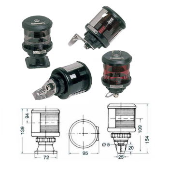 Fanali di Navigazione per Scafi fino a 20 m DHR