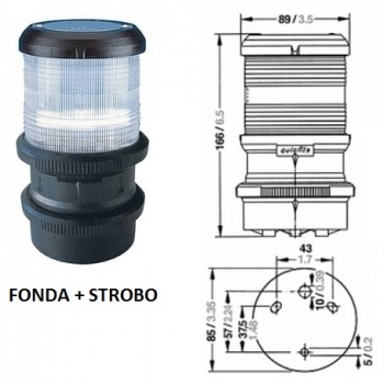 Fanali di Navigazione Aqua Signal Serie 40