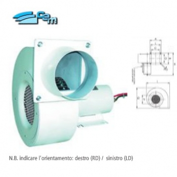 Ventilatori Aspiratori Centrifughi CEM BLC