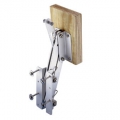 Supporto Base Fissa in Alluminio Anodizzato e Legno