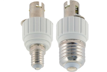 Adattatori E14/E27 per Lampadine BA15D