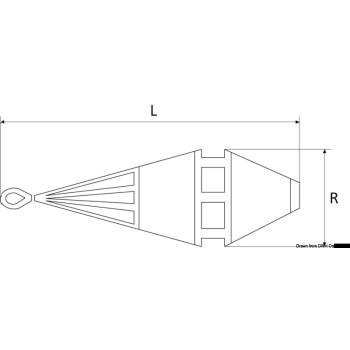 Ancora galleggiante Heavy Tug 24 L 