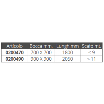 ANCORA GALLEGGIANTE MM.700X700