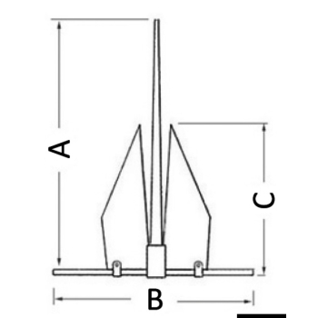 Ancora Lewmar LFX 10kg 