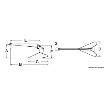 Ancora Plough 12 kg  