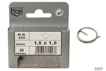 Anellini di Sicurezza Inox A4 (Ringpin) Inox A4