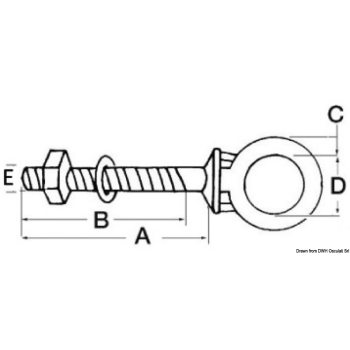 Anello inox mm 10x100 