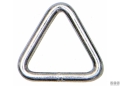 Anello triangolo d6x50mm inox