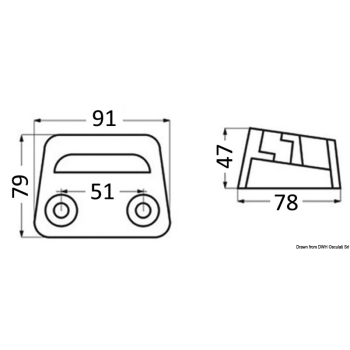 Anodo alluminio OMC Cobra DuoProp 