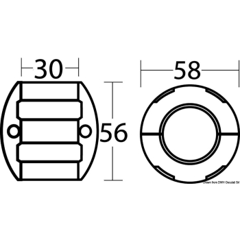 Anodo DPH/DPR Ø mm 30 