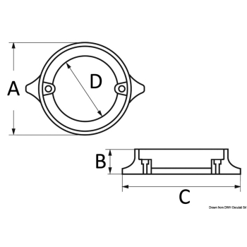 Anodo magnesio VOLVO duo prop 876138 