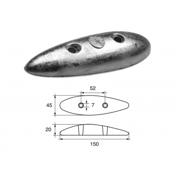 Anodo Oval Long