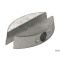 Anodo placca doppia volvo 110/120 al