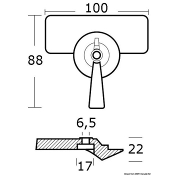 Anodo Yamaha  Mariner 9,9 HP 