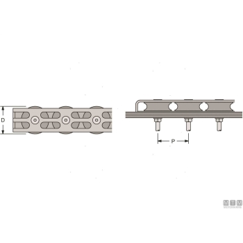 Antal organizers 4p d40mm 