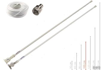 Antenna glomex vhf ra104 inox 