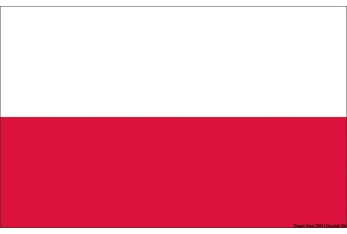 Bandiera Polonia 30 x 45 cm 