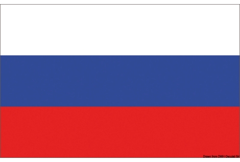Bandiera Russia 30 x 45 cm 