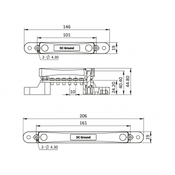 Barra di Connessione Screw 100A