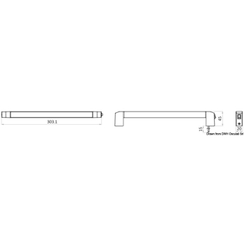 Barra LED Orientabile 325° Barra LED Orientabile