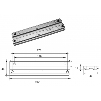 Barra Trim 30125 - V6 - Optimax - Verado