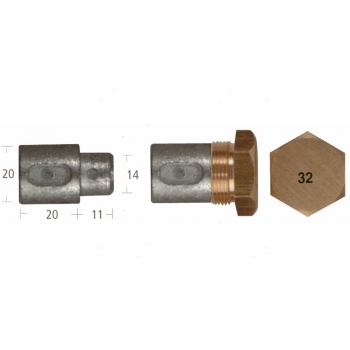 Barrotti Motore Aifo-Fiat (20x20mm)