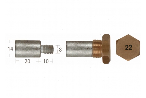 Barrotti Motore VM (14x20mm)