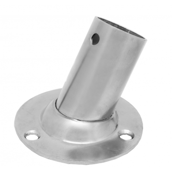 BASE INOX 60° Ø MM.22