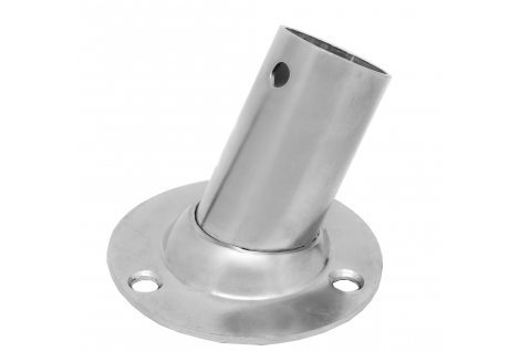 BASE INOX 60° Ø MM.22