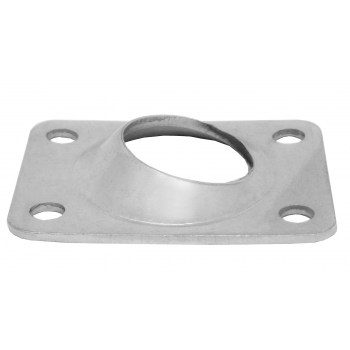 BASE INOX A SALDARE 60° Ø MM.22