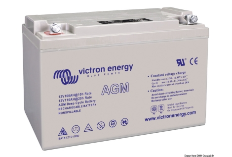 Batteria Victron AGM Deep Cycle 12 V 130 Ah 