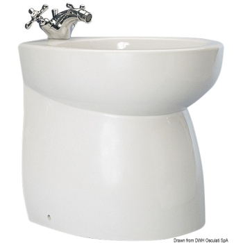 Bidet in ceramica SERIE SILENT-50.219.03