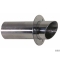 Bocchettone scarico mtm l d100mm inox