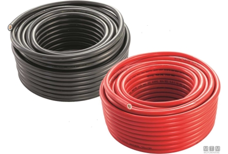 Cavo batteria ce 1x16-25m rosso< 