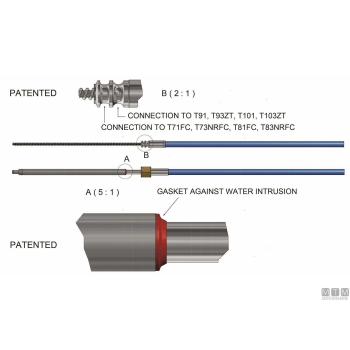 Cavo ultraflex m90 mach 12' 