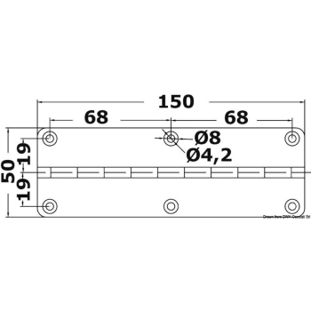 Cerniera 50x150 