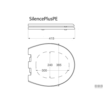 Cerniere toilet silence pe soft closing 