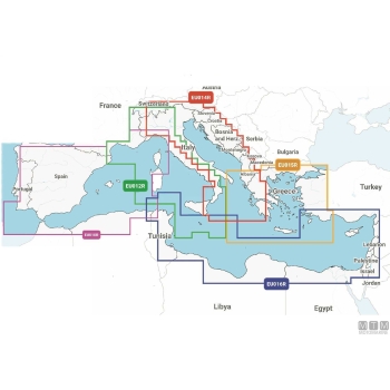 Chart navionics+ naeu016r 