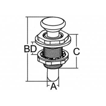 Chiusura a Molla Pin Latch