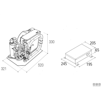 Climatizzatore macs 16000btu 